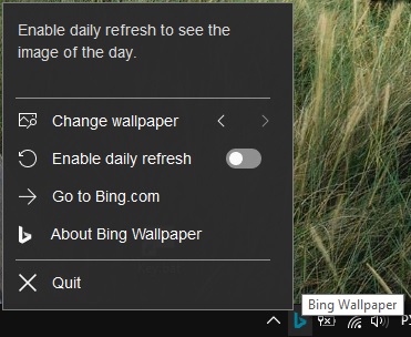 Bing Wallpaper от Microsoft